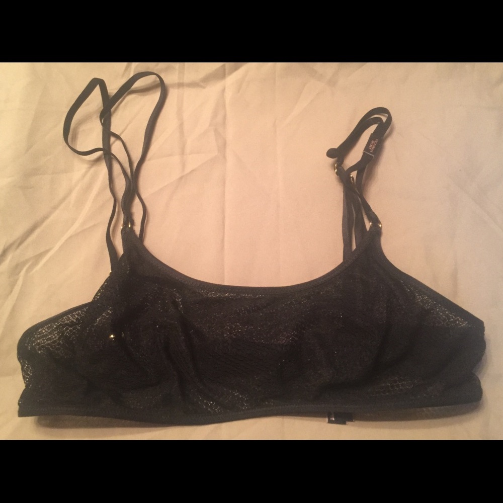 VS black bralette size S.